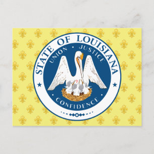 Louisiana Seal Vykort