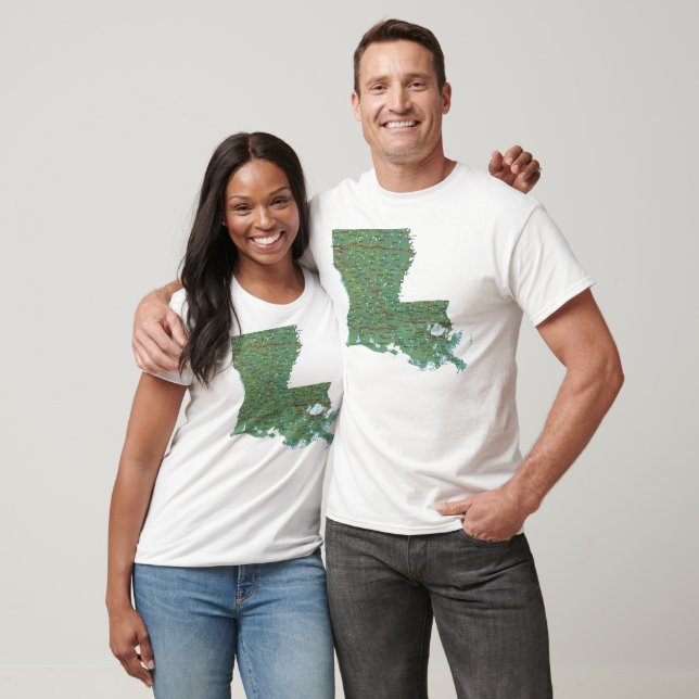 Louisiana Shirt Tee Shirt (Unisex)