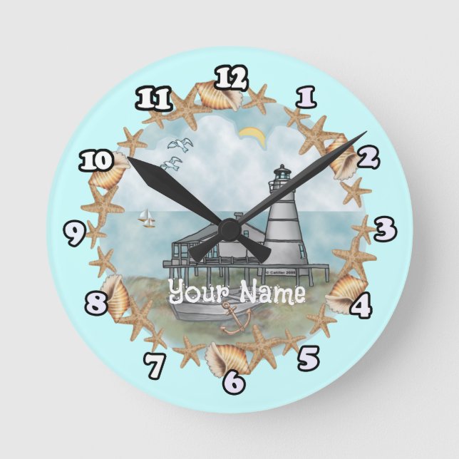 Louisiana Snäckas fyr klocka (Framsida)