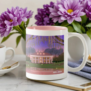 Louisiana Southern Mansion House Två-Tonad Mugg