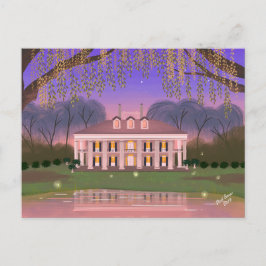 Louisiana Southern Mansion House Vykort