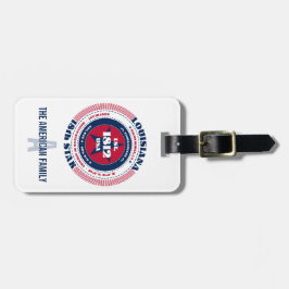 Louisiana State Personlig Gift Idea Luggage Tag Bagagebricka