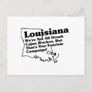 Louisiana State Slogan Vykort