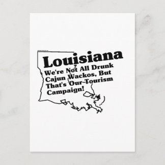 Louisiana State Slogan Vykort