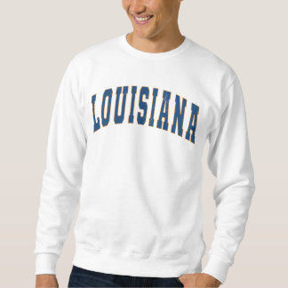 Louisiana State Vintage College Stil Lång Ärmad Tröja