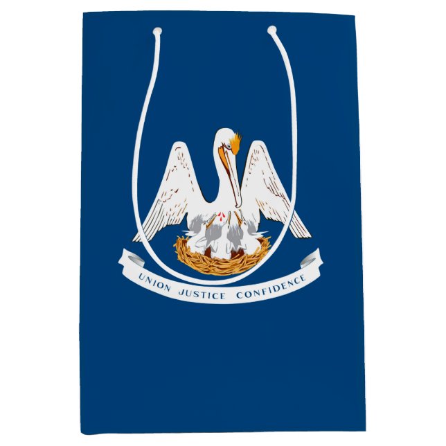 Louisiana Statlig flagga Design (Framsidan)