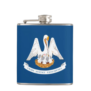 Louisiana Statlig flagga Design Fickplunta