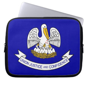 Louisiana Statlig flagga Laptop sleeve