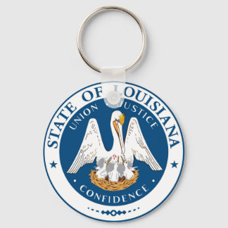 Louisiana statlig flagga usa förenade america-symb nyckelring
