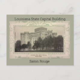 Louisiana statlig huvudstad som bygger Vykort