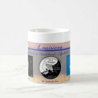 Louisiana statligt jubileums- kaffemugg