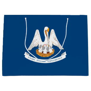 Louisiana statsflaggans design