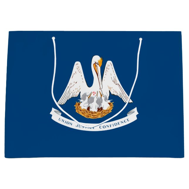 Louisiana statsflaggans design (Framsidan)