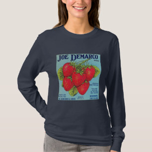 Louisiana Strawberry Låda-etikett - Shirt Tröja