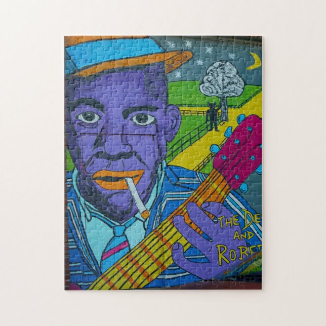 Louisiana Street Art. Pussel (Vertikal)