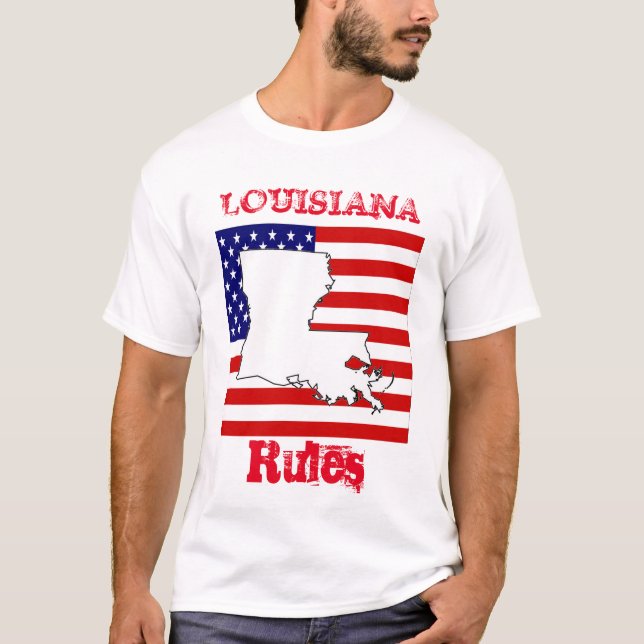 Louisiana   t shirt (Framsida)