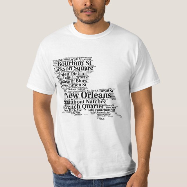 Louisiana T-shirt (Framsida)
