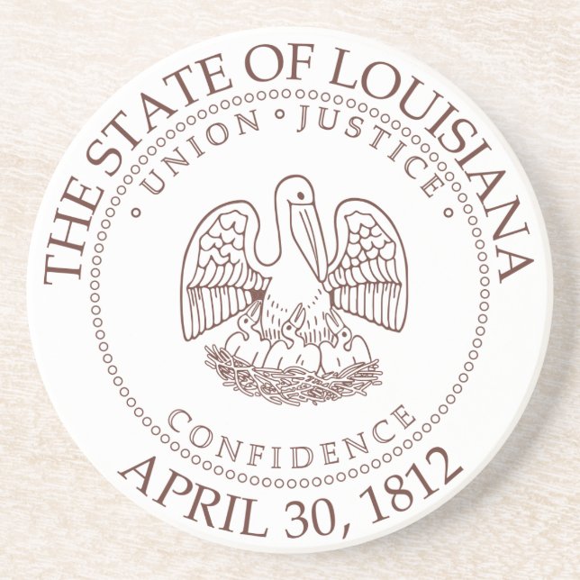 Louisiana-tecken Underlägg (Framsidan)