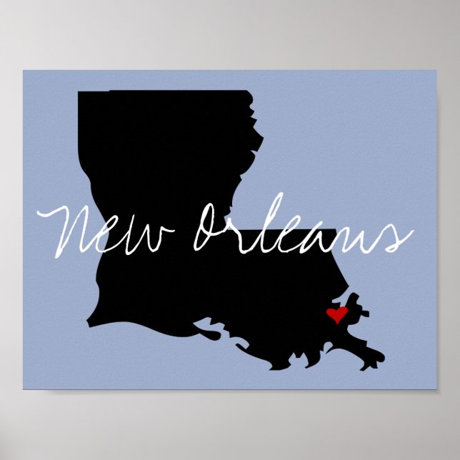 Louisiana Town Poster (Framsidan)