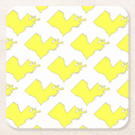 Louisiana Underlägg Papper Kvadrat