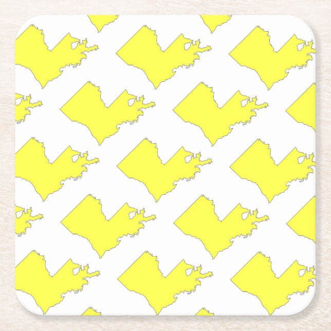 Louisiana Underlägg Papper Kvadrat (Framsidan)