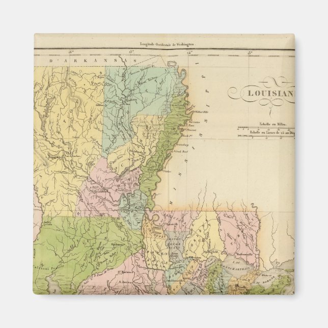 Louisiana US Magnet (Framsidan)