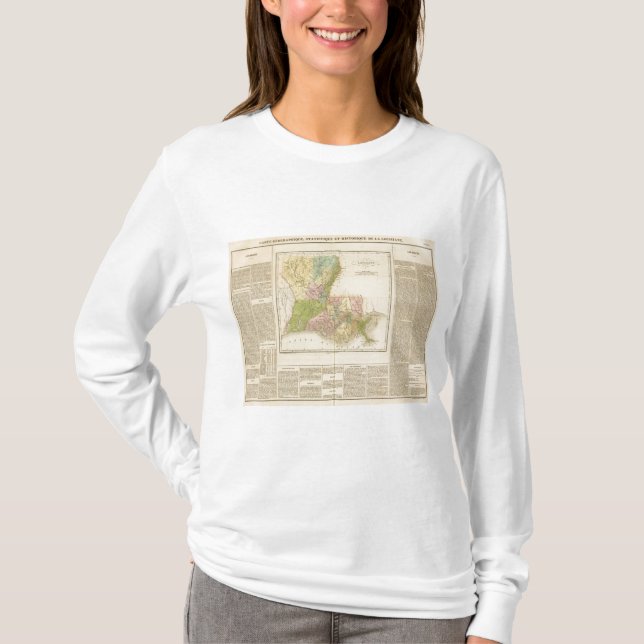 Louisiana US Tee Shirt (Framsida)