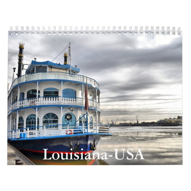 Louisiana-USA Calendar Kalender (Omslag)