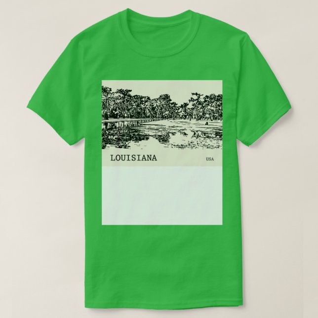 Louisiana USA TShirt - 1 T Shirt (Design framsida)