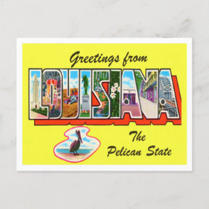 Louisiana Vintage Big Brev vykort