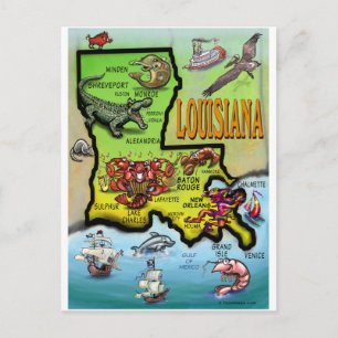 Louisiana Vykort