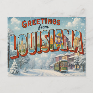 LOUISIANA vykort