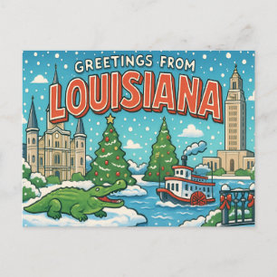 LOUISIANA vykort