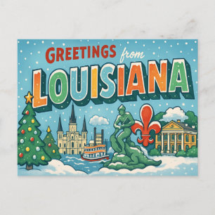LOUISIANA-vykort Vykort