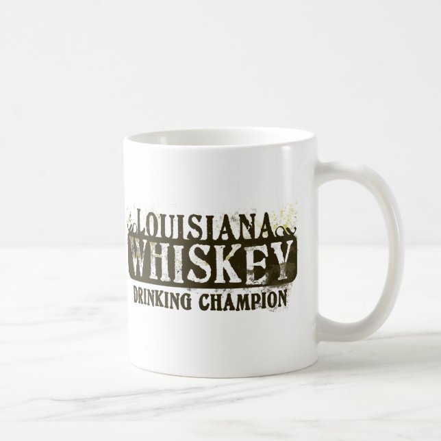 Louisiana Whiskey som dricker mästare Kaffemugg (Höger)