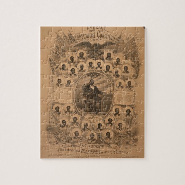 Louisianas konstitution och konventets ledamöter 1 pussel (Vertikal)