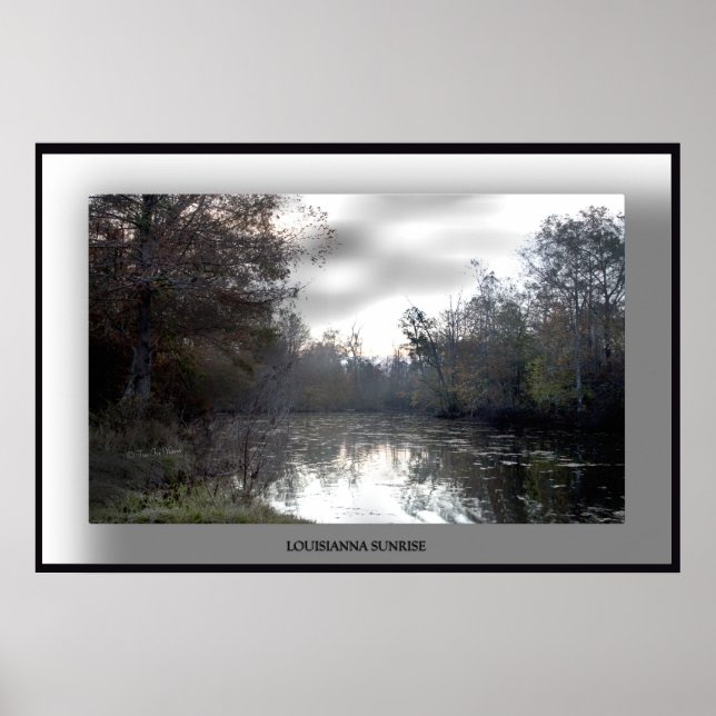 Louisianna-Sunrise-Poster - Anpassad Poster (Framsidan)