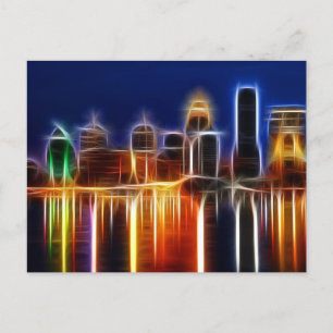 Louisville abstrakt vykort
