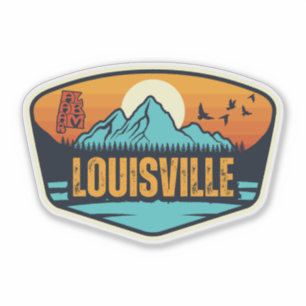 Louisville Alabama Klistermärken