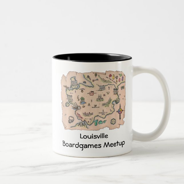 Louisville Boardgames Meetup mugg (Höger)