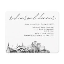 Louisville Bröllop Elegant Rehearsal Dinner