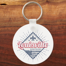 Louisville City Kentucky United Stater Vintage USA Nyckelring