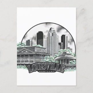 Louisville City Kentucky USA Vykort