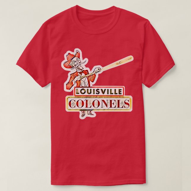 Louisville Colonels Baseball T Shirt (Design framsida)