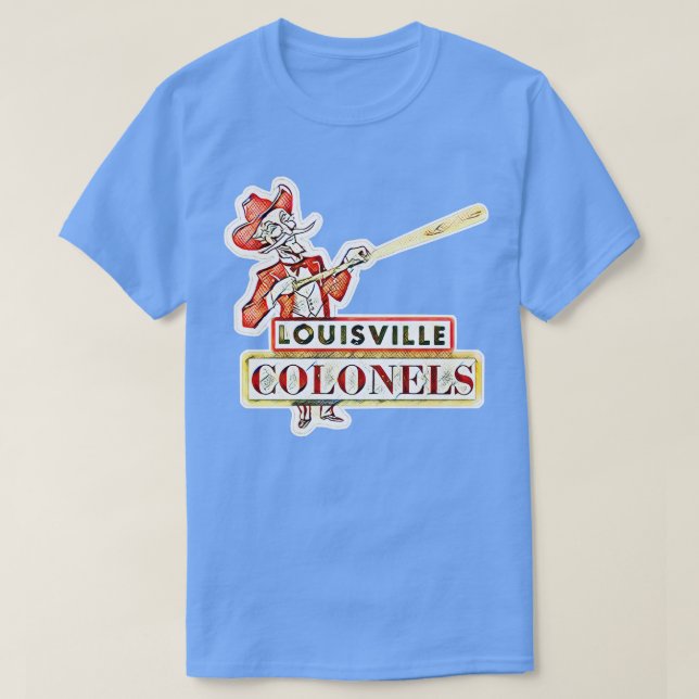 Louisville Colonels Baseball TShirt T Shirt (Design framsida)