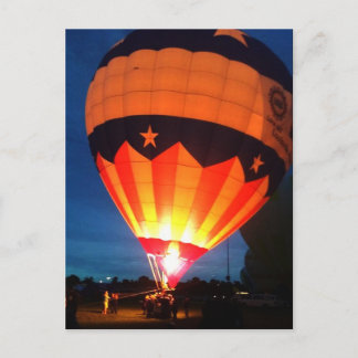 Louisville Derby Festival Balloon Glow-vykort Vykort