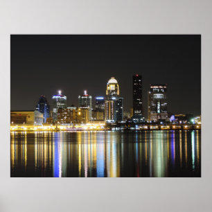 Louisville horisonttryck poster