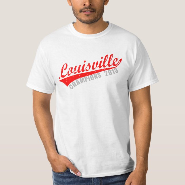 Louisville kämpar för T-tröja 2013 T-shirt (Framsida)