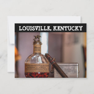 LOUISVILLE KENTUCKY BOURBON-vykort Vykort