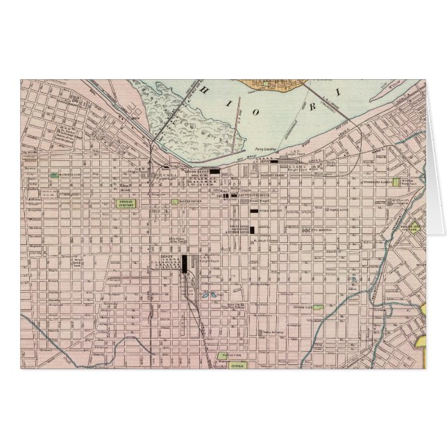 Louisville, Kentucky Hälsningskort (Framsidan Horizontal)